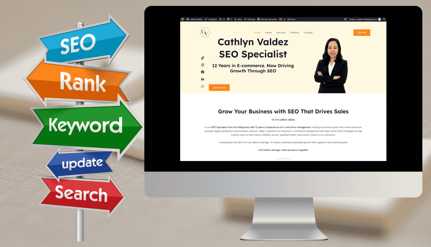 Philippine SEO Specialist - Cathlyn Valdez
